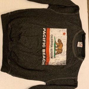 pacific beach crew neck sweatshirt